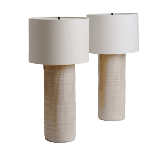 tl-598 Creme Pot Table Lamp