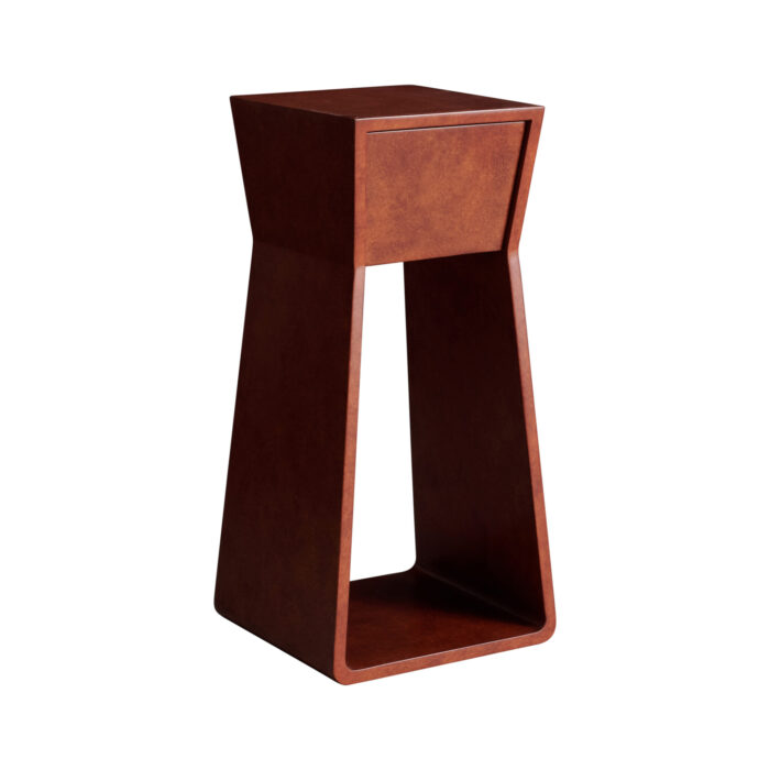 Zig Side Table, Lacquer